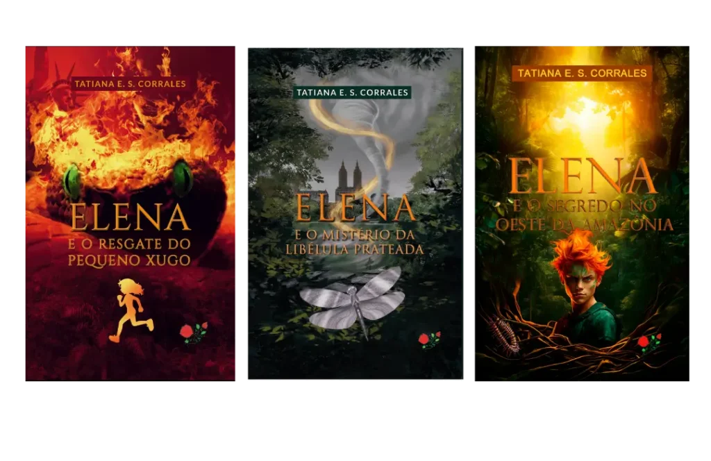 Combo dos 3 Livros da Série Elena