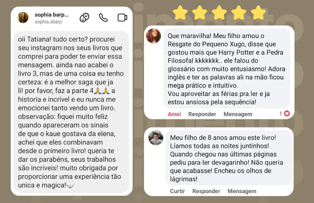Depoimentos sobre a série de livros folclóricos Elena.