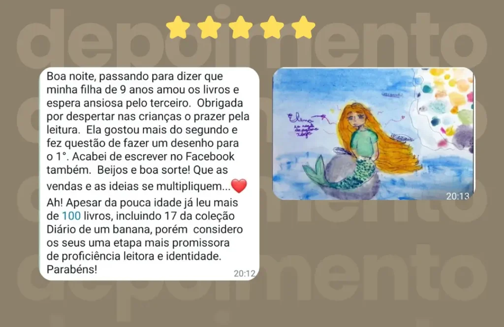 Depoimento do livro Elena e o Resgate do Pequeno Xugo